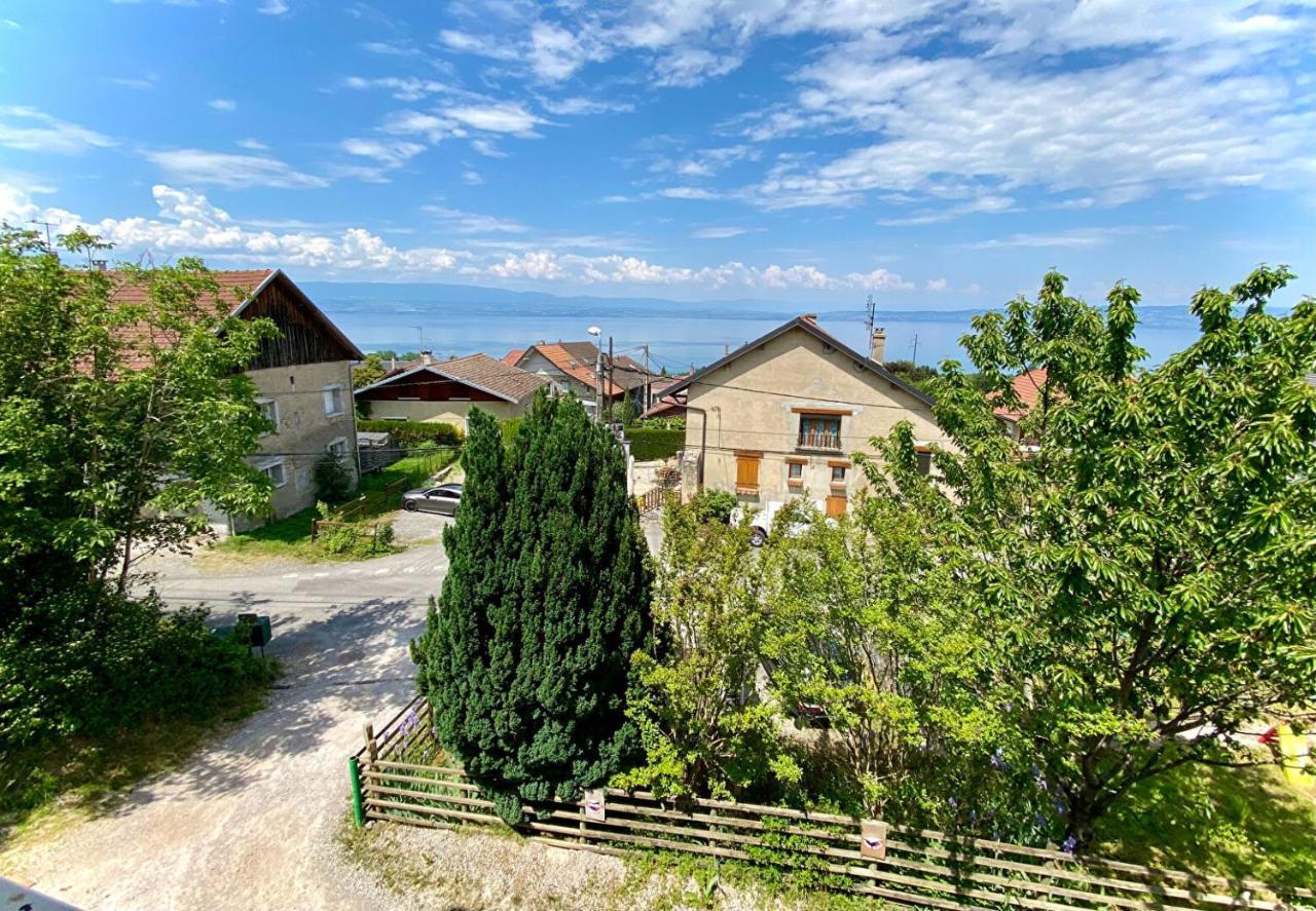Maison Familiale Vue Lac Avec Jardin - A 10Mn Du Lac Et Stations De Ski Apartment Publier Exterior photo